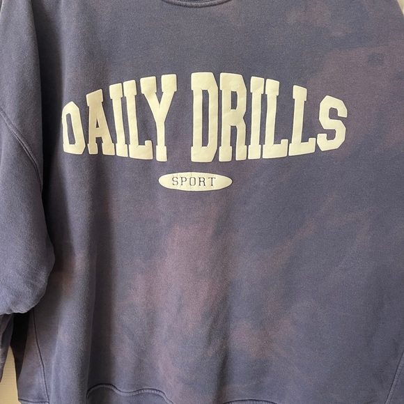 Daily Drills Sport Oversized Crewneck - Picture 3 of 5
